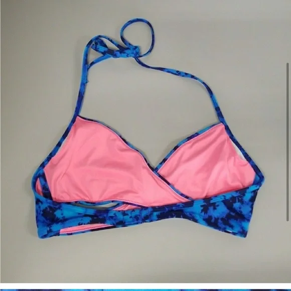 Pink VS Aztec Print Bikini Wrap Top - Picture 2 of 3